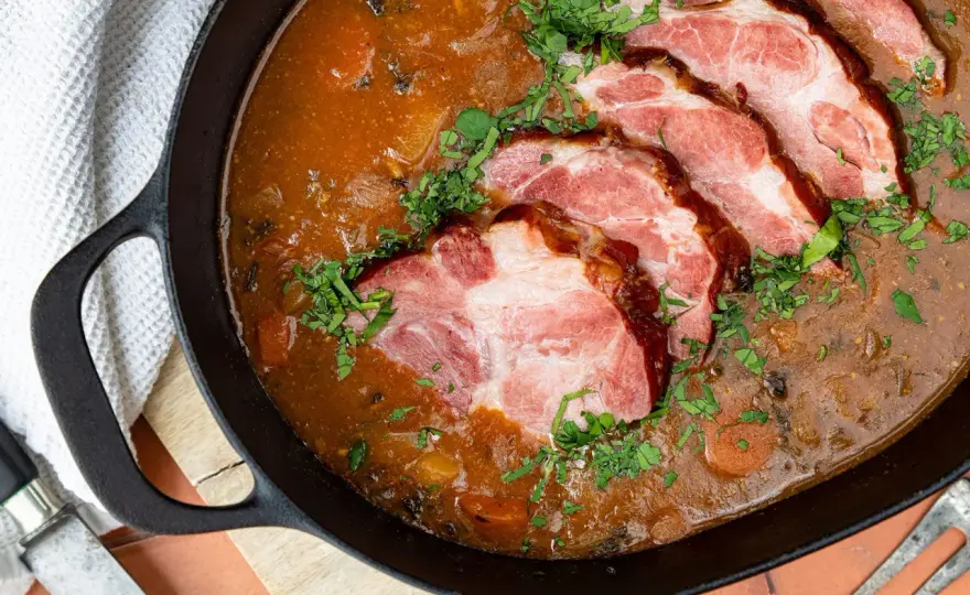 Kasseler im Backofen - Wie lange braucht 1 kg?
