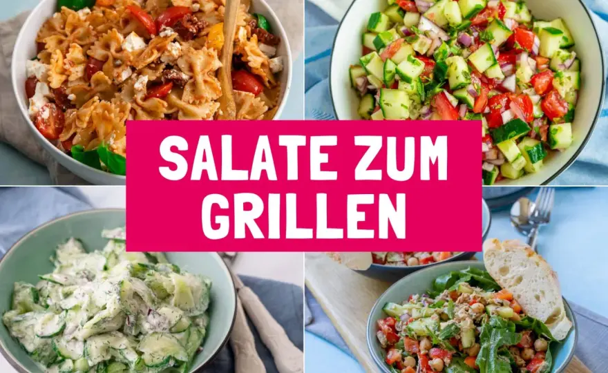 Abwechslungsreiche Salatrezepte für Alltag und Grillabend