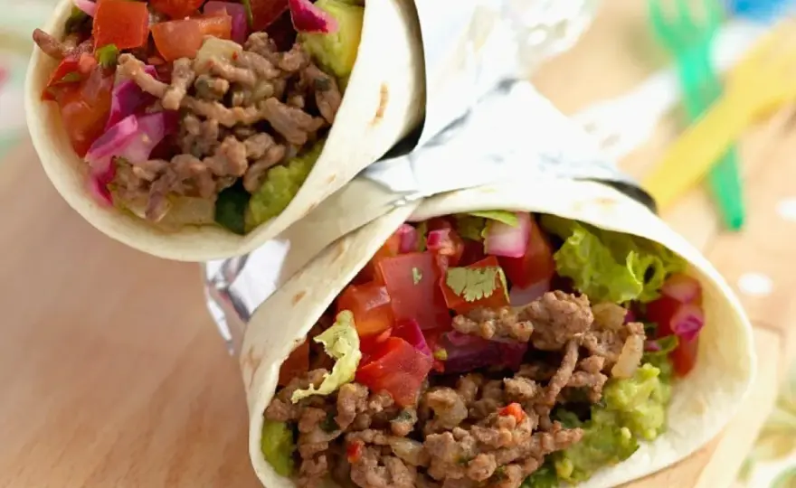 Wraps mit Hackfleisch in 30 Minuten - Grundrezept und Tipps