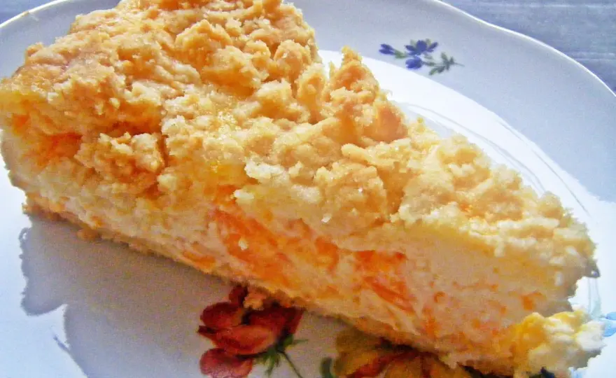 Mandarinen-Schmand-Kuchen mit fester, cremiger Füllung