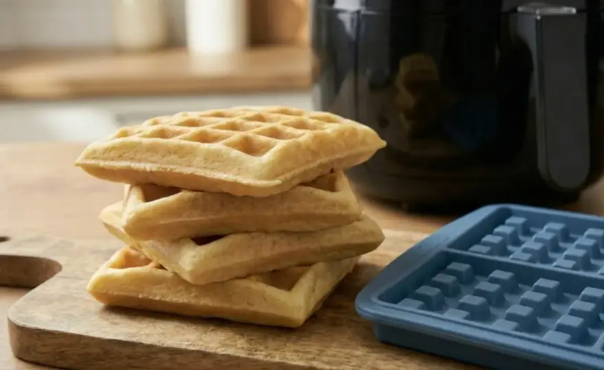 Waffeln im Airfryer backen - so werden sie knusprig