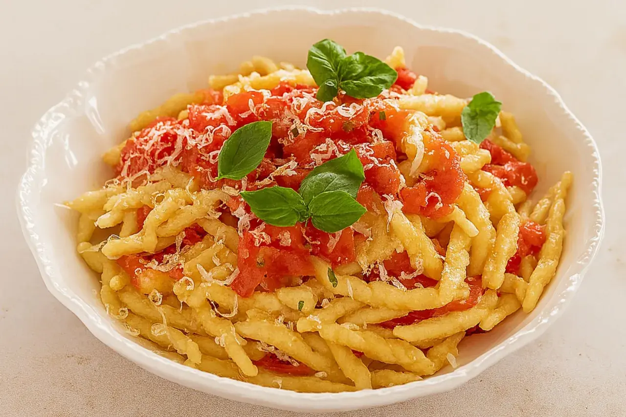 Gnocchi mit Tomaten und Basilikum, eine köstliche Idee für italienische Ricotta Rezepte.